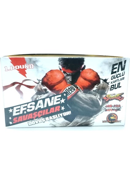 Sepeti Efsane Savaşçılar Dövüş Başlıyor 1.raund 240 Adet Kart fırsatları