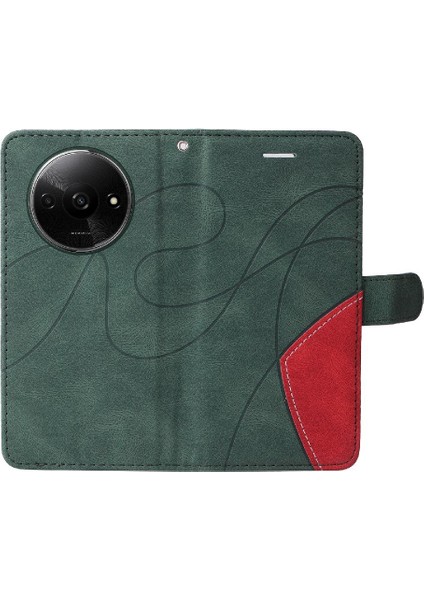 Xiaomi Redmi A3 Için Flip Case Pu Deri Flip Folio Kılıf Kickstand ile (Yurt Dışından) indirimleri