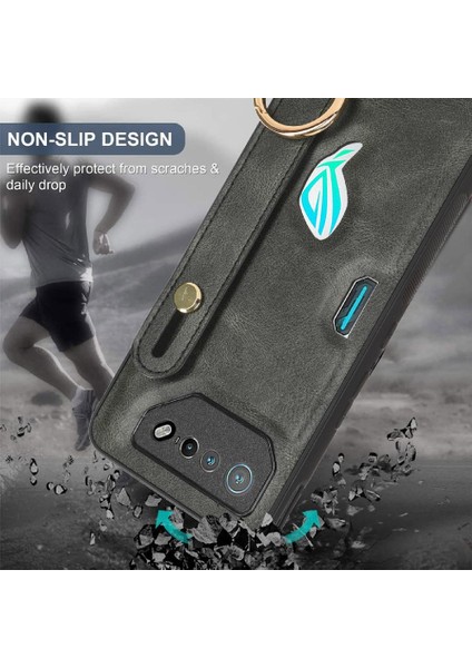 Asus Rog Telefon 7 Premium Pu Deri Kolaylık Bilek Kayışı Için Kılıf (Yurt Dışından) modelleri