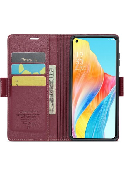 Oppo A78 4g Cüzdan Kılıf Anti Dolandırıcılık Darbeye Vaka Kartı Için Caseme Durumda (Yurt Dışından) indirimleri