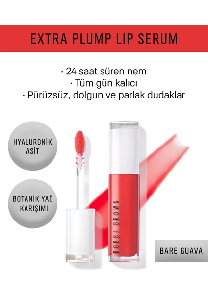 Bobbi Brown Extra Plump Dolgunlaştırıcı Dudak Serumu - Bare Guava 716170336138