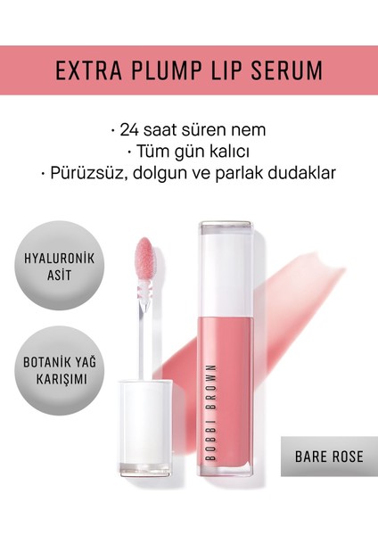 Extra Plump Dolgunlaştırıcı Dudak Serumu - Bare Rose 716170336121