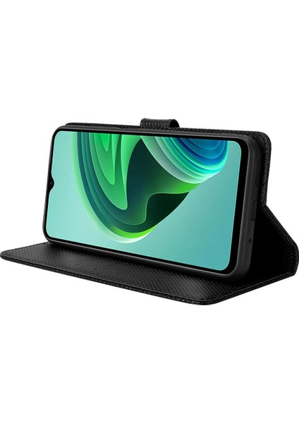 Xiaomi Redmi Not 11E Manyetik Cüzdan Kickstand Kart Tutucu Kapak (Yurt Dışından)