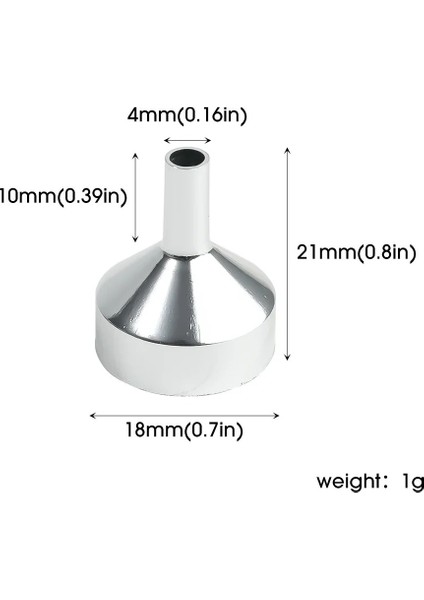Metal Mini Huni (3 Adet)