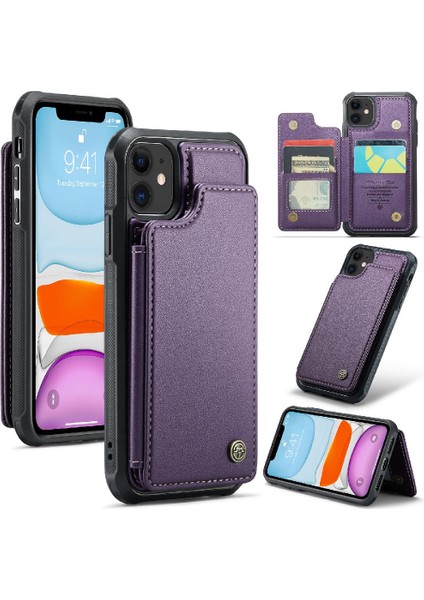IPhone 11 Kart Tutucu Pu Deri Rfıd Engelleme Için Caseme Cüzdan Kılıf (Yurt Dışından) fırsatları