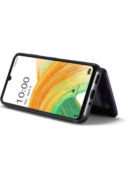 Samsung Galaxy A33 5g Rfıd Engelleme Pu Deri Ince Için Caseme Cüzdan Kılıf (Yurt Dışından) fiyatları