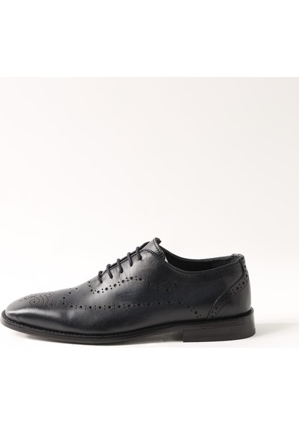 Lacivert Erkek Deri Klasik Ayakkabı - 103009