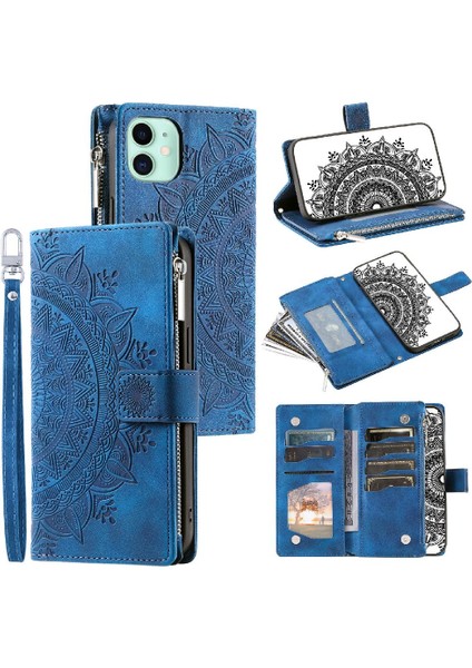 IPhone 11 Için Kılıf Alüminyum Metal Logo Yüksek Kalite Klipsiz 2-In-1 Kabuk (Yurt Dışından)