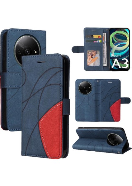 Xiaomi Redmi A3 Için Flip Case Pu Deri Flip Folio Kılıf Kickstand ile (Yurt Dışından) fiyatları
