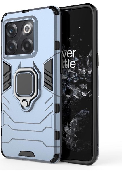 Oneplus 10T 5g Için Kılıf 360 &deg; Dönen Halka Darbeye Kapak Kickstand Damla (Yurt Dışından)