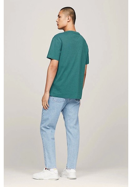 Erkek Bısıklet Yaka Turkuaz Tışört modelleri