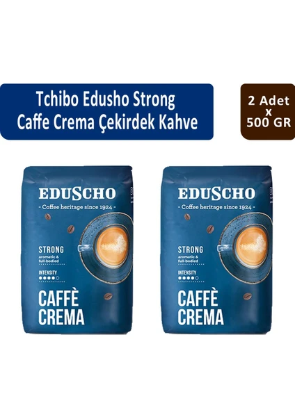 Eduscho Caffe Crema Strong 500 gr x 2 Adet