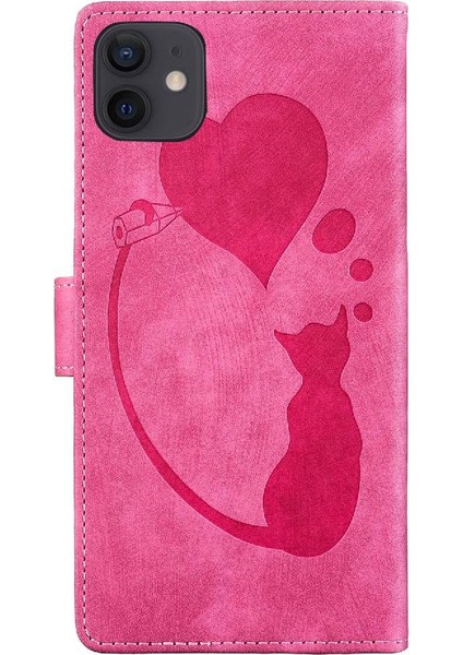 IPhone 11 Için Kılıf Flip Folio Kabartmalı Sevimli Kedi Tutucu Kapak Kart Durumda (Yurt Dışından) fırsatları