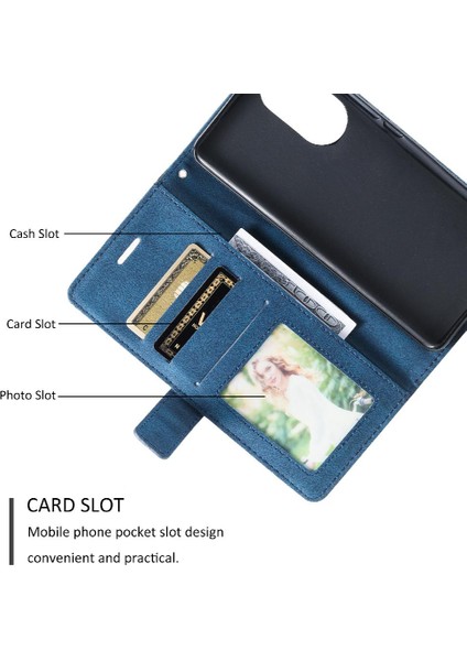 Oppo Oppo 8t 5g Kart Tutucu Için Kılıf Kickstand Cüzdan Flip Folio Manyetik (Yurt Dışından) modelleri