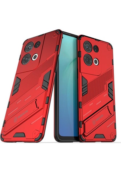 Oppo Oppo 8 Pro 5g Koruyucu Kapak Için Kılıf Kickstand Sağlam Askeri (Yurt Dışından)