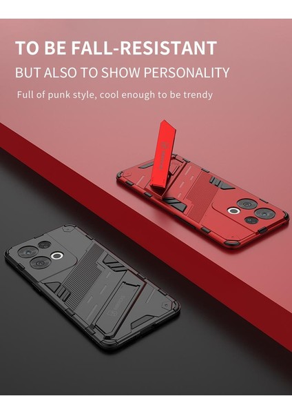 Oppo Oppo 8 Pro 5g Koruyucu Kapak Için Kılıf Kickstand Sağlam Askeri (Yurt Dışından)