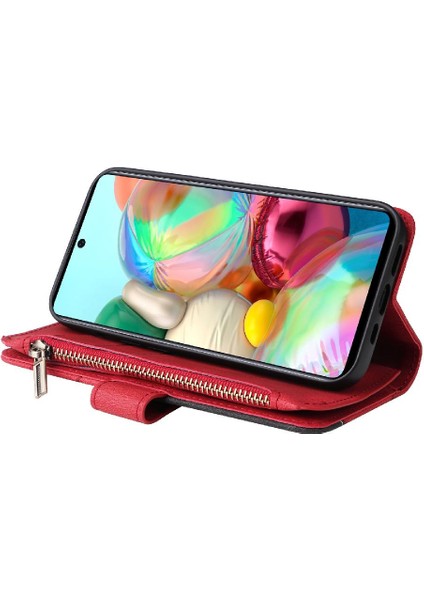 Samsung Galaxy A71 4g Dokuz Kart Yuvaları ile Kickstand Koruyucu Kılıf (Yurt Dışından)
