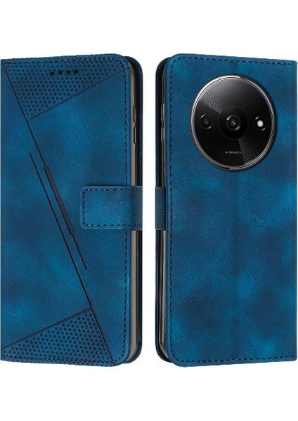 Xiaomi Redmi A3 Yan Toka Için Kılıf Tam Koruma Darbeye Çevir Pu (Yurt Dışından)