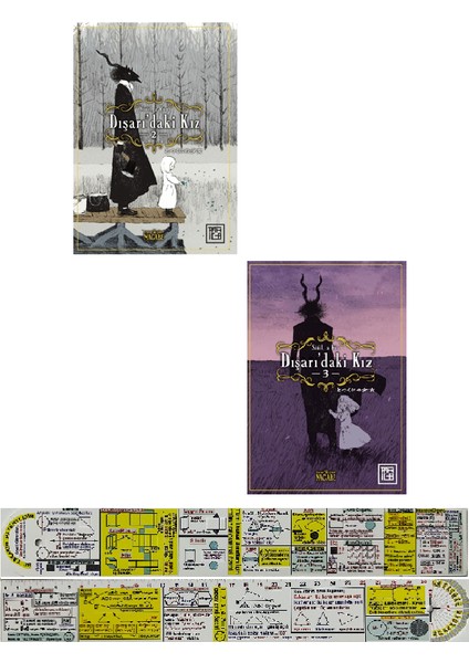Dışarıdaki Kız 2 - Dışarıdaki Kız 3 - Nagabe + Matematik Öğreten Cetvel