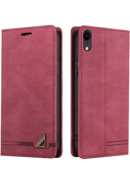 IPhone X/xs Kickstand Premium Deri Premium Deri Iki Kart (Yurt Dışından)