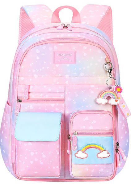 Ilkokul Okulu Kız Degrade Sırt Çantası Prenses Tek (Yurt Dışından)