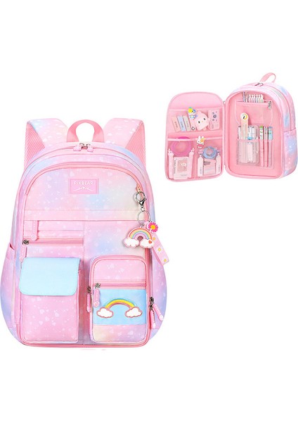 Ilkokul Okulu Kız Degrade Sırt Çantası Prenses Tek (Yurt Dışından) fiyatları
