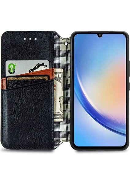 Samsung Galaxy A34 5g Için Kılıf Kapak Çevirin Cüzdan Fonksiyonu Zarif Kılıf (Yurt Dışından) fırsatları