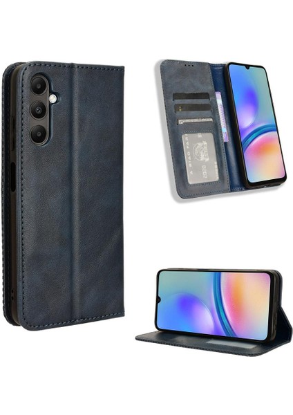 Samsung Galaxy A05S Pu Deri Cüzdan Manyetik Kapatma Için Kılıf (Yurt Dışından)