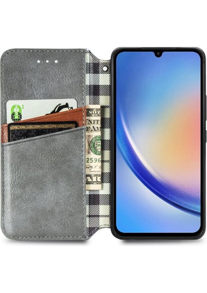 Samsung Galaxy A35 5g Cüzdan Fonksiyonu Için Kılıf Deri Kılıf Moda Çevir (Yurt Dışından) modelleri