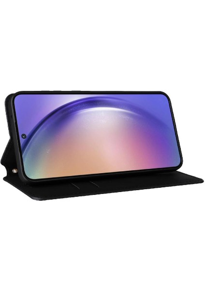 Samsung Galaxy Case 5g Cüzdan Kart Yuvaları Tutucu 3D Desen Pu (Yurt Dışından) modelleri