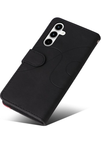 Samsung Galaxy A35 5g Için Kılıf Kart Yuvası Standı ile Pu Deri Flip Folio (Yurt Dışından) modelleri