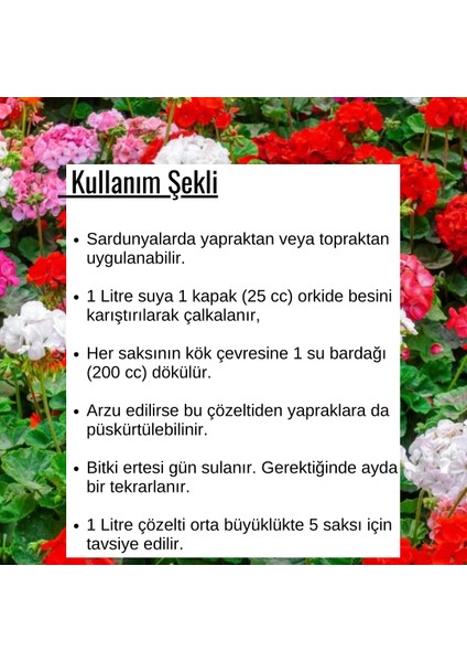 NeFizz Doğa Sardunya Için Bitki Besini, Çiçek Açtıran-Yüksek Kalite (100ML)