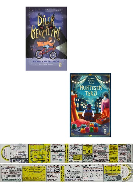 Dilek Bekçileri - Muhteşem Terzi 2 Kitap - Matematik Öğreten Cetvel