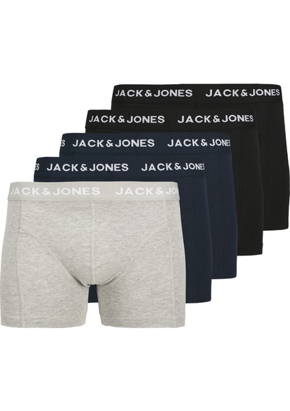 Erkek Logolu Beli Lastikli 5'li Boxer Paketi - Anthony fiyatları