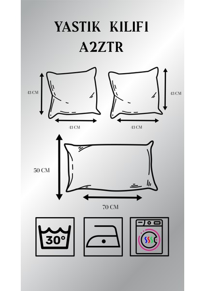 Çocuk Yastik Kılıf ve Kırlent Kılıfı Çift Tarafı Baskılı fiyatları