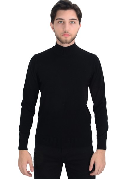 Cengiz Inler Yarım Balıkçı Düz Slim Erkek Triko modelleri