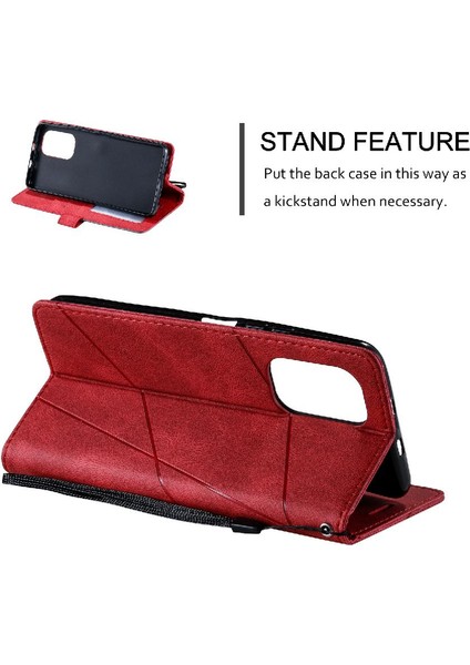 Xiaomi Poco F3 Pu Deri Manyetik Cüzdan Flip Folio Kart Tutucu (Yurt Dışından)