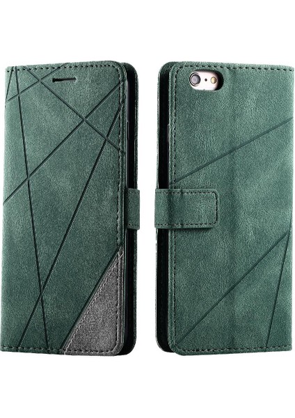 IPhone 6 Için Kılıf Artı/6s Artı Manyetik Pu Deri Kart Tutucu Kickstand (Yurt Dışından) indirimleri