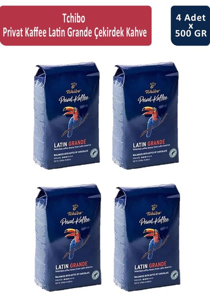 Privat Latin grande Filtre Kahve 500 gr x 4 Adet