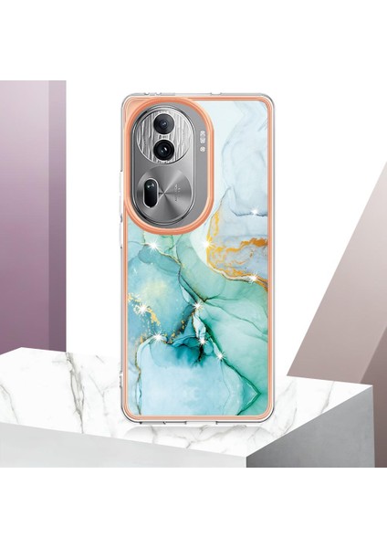 Oppo Oppo 11 Pro 5g Için Kılıf Ince Tpu Mermer Desen Koruma Yumuşak Tampon (Yurt Dışından)