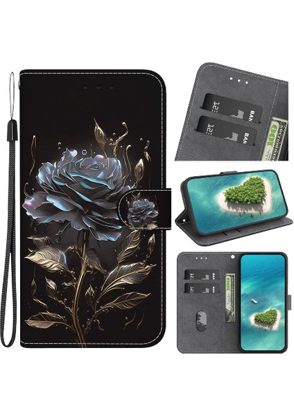 Tecno Spark 20 Pro Artı 4g Pu Deri Kart Yuvaları Manyetik Kapatma Için Kılıf (Yurt Dışından)