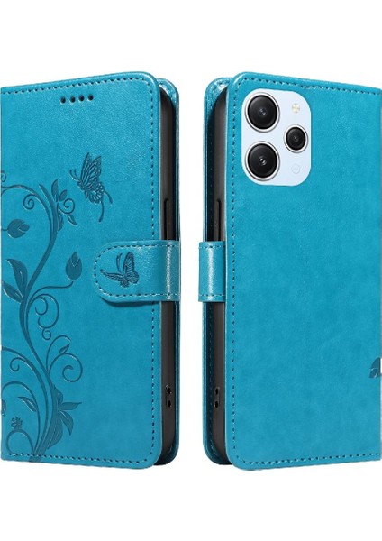 Xiaomi Redmi 12 4g Yüksek Kalite Deri Cüzdan Telefon Kılıfı ve (Yurt Dışından)