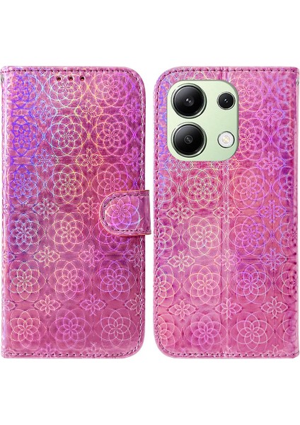 Xiaomi Redmi Için Not 13 4g Premium Pu Deri Standı Tutucu Cüzdan (Yurt Dışından)