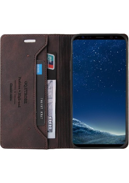 Samsung Galaxy S8 Artı Premium Deri Kickstand Premium Iki (Yurt Dışından)