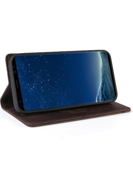 Samsung Galaxy S8 Artı Premium Deri Kickstand Premium Iki (Yurt Dışından)