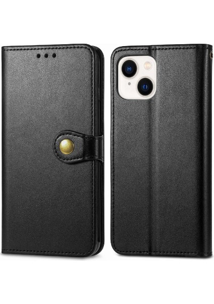 IPhone 14 Için Kılıf Artı Deri Çanta Zarif Iş Moda Tasarımı (Yurt Dışından)