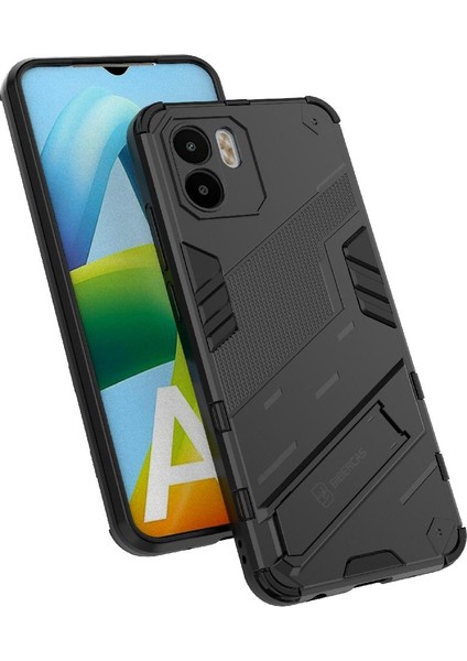 Xiaomi Redmi A1 Sağlam Askeri Koruyucu Kapak Kickstand Için Kılıf (Yurt Dışından)