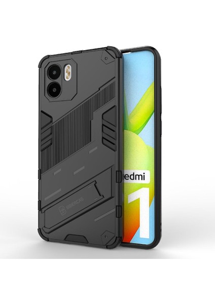 Xiaomi Redmi A1 Sağlam Askeri Koruyucu Kapak Kickstand Için Kılıf (Yurt Dışından)