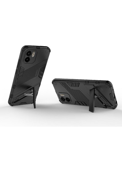 Xiaomi Redmi A1 Sağlam Askeri Koruyucu Kapak Kickstand Için Kılıf (Yurt Dışından)
