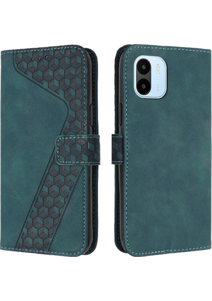Xiaomi Redmi A1 Kart Yuvaları Için Telefon Kılıfı Kapak Flip Folio Kickstand (Yurt Dışından)